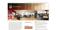 Desktop Screenshot of laminatefinder.com